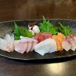 林屋 - 刺し盛り全部。