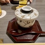 Shabushabu Ginhan - はまぐりと鶏出汁の茶碗蒸し