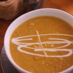 パラタ - チキンカレー