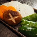 Yakiniku Takeyama - 野菜盛り