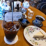 ティールーム　霧笛 - とても美味しいチーズケーキでした。また食べたいなぁ。