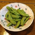 寿海 - お通しの枝豆