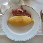 メインダイニング - オムレツ（焼印）