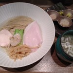 Tokyo Style Noodle ほたて日和 - 帆立の昆布水つけ麺白（塩）