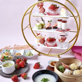 Ending soon [until 6/2] Strawberry tasting afternoon tea♡