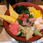 Tsukiji Sushichou - まかない丼（\649）