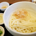 慈げん - だし醤油うどん（小盛り・450円）（2014/1)