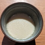 鳥歐 - 極濃厚鶏白湯スープ(コース料理 鳥歐 焼鳥 ジビエコース)