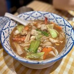 Thinun - 野菜あんかけ極太ビーフン麺