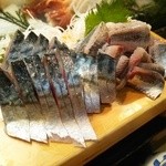 かわなみ鮨 - 〆鯖、鰯刺身