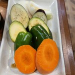 Shitamachi No Yakinikuya Fukagawa Ichibantei - 焼き野菜の盛り合わせ