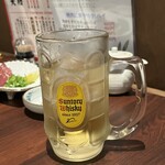 焼肉食道 大勝 - ハイボールで乾杯