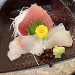 おとと屋 菅谷店 - お刺身三点盛り