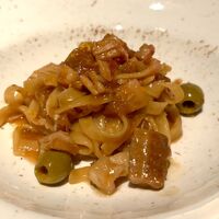 JAM17 DINING - オリーブと白ワインで煮込んだ豚肉のラグーパスタ　フィットチーネ