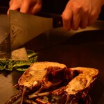 恵比寿 鉄板焼き Sublime - 伊勢海老