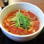 慈げん - トマトスープうどん(小盛り730円)