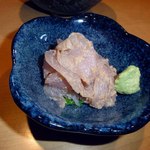 焼酎と手しごと料理の店　まさや - 馬ヅラハギの肝和え