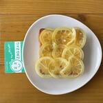 早島グリル&TUNAGU - トースト(ドリンク付)¥495内+レモントースト¥110内 酸っぱすぎず苦すぎず美味い