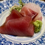 食堂こなん - 造里 和歌山めじまぐろ 黒鯛