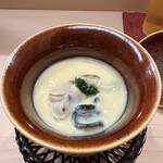 日本橋蛎殻町 すぎた - 牡蠣の茶碗蒸し