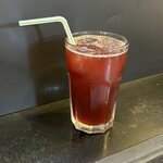 アイリスラーメン - ぶどうジュース