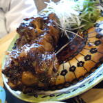 らーめん砦 - ２０１３／１２／３１牛テール焼き