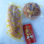 冨松製パン所 - 料理写真:雪上で Ｗクリーム