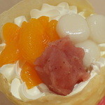 オレンジカウンティ - 苺あんと白玉＆みかん