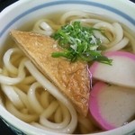 まぐろレストラン - うどん３８０円(201401)