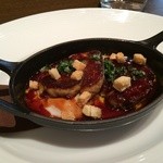 ルカンケ - フォアグラのポワレと半熟卵