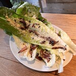 romaine lettuce stick caesar salad