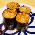 Sushi To Oden Ninoya - あて巻き 涙巻き（180円）