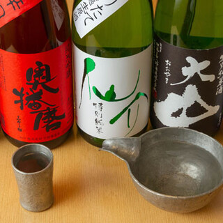 A must-see for alcohol lovers! Enjoy carefully selected Japanese sake that goes well with your food to your heart's content.