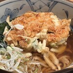 Oshokujidokoro Wakamatsu - 桜海老のかき揚げ蕎麦