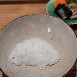 日本料理FUJI - 藤枝きぬむすめの 煮えばな。甘みと香りを楽しみます。