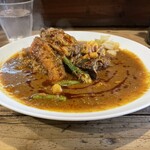 Moriyamaya - チキンカレー　ご飯少なめ^ ^