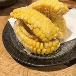 やき鳥 ササキ - 揚げとうもろこし