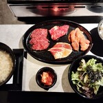 焼肉 牛天 - 料理写真:B「焼肉ランチご飯セット」1500円