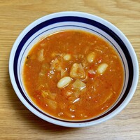 ラ・ロシェル 山王 - 白いんげんでコクを出した具だくさんのミネストローネ