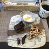 Herisson - 板皿プレートセット(ホットコーヒー付・1,485円・込)