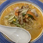 リンガーハット - ピリカラちゃんぽん麺少(730円込)