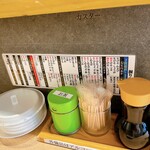 Sushi Uogashi Nihonichi - 卓上