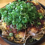 一時代 - 広島焼 中  850円＋スルメ  100円＝950円なり