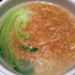 南翔饅頭店 - セットのミニふかひれ麺