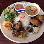 タイキッチン ジャイディー - プレートのアップ。