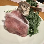 葛温泉 温宿かじか - 豚肉のすき焼き