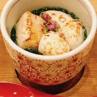 らんまる - 茶碗蒸しなんですが白子！！！でかすぎる！！！