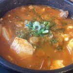 カルビ丼とスン豆腐専門店 韓丼 - 海鮮スン豆腐3辛