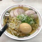 うどんのいなや - 中華そば+チャーシュー+煮たまご