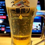 海転寿司　魚河岸 - 生ビール